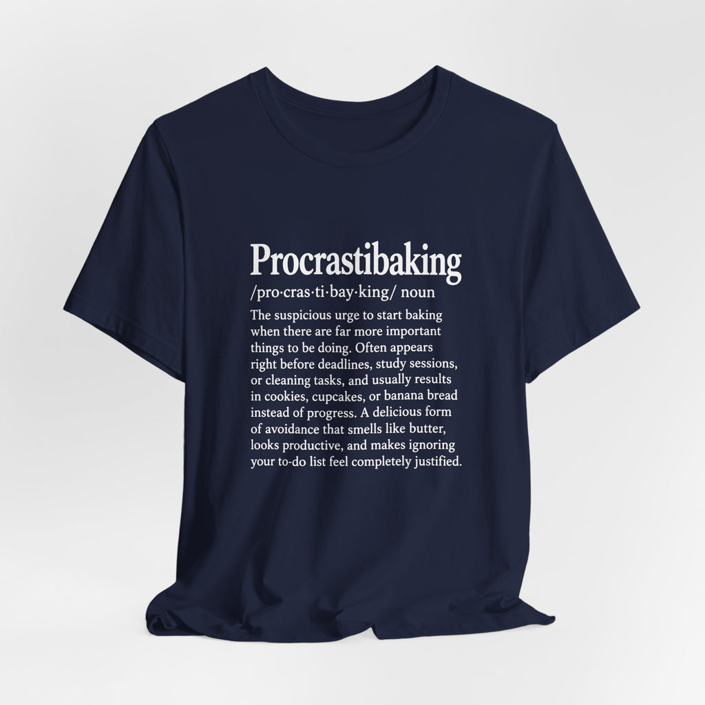 Procrastibaking Definition Tee