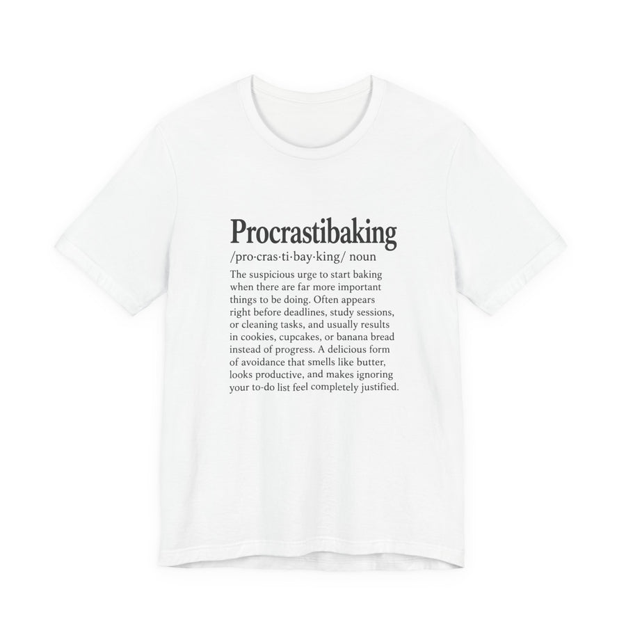 Procrastibaking Definition Tee